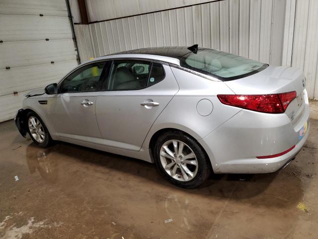 5XXGN4A72DG255532 - 2013 KIA OPTIMA EX SILVER photo 2