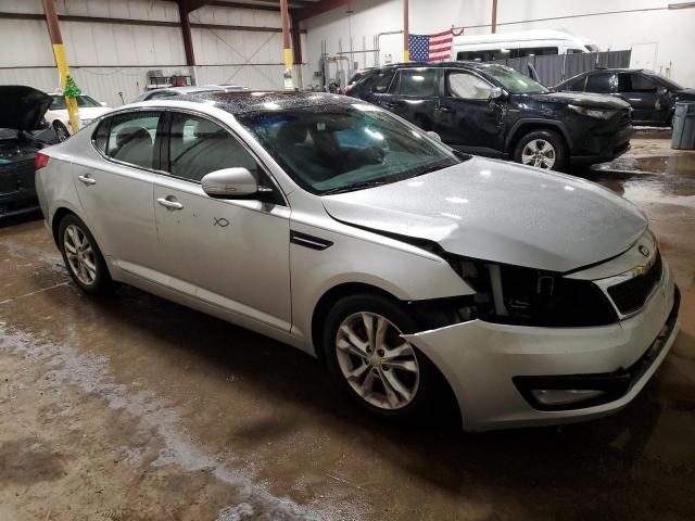 5XXGN4A72DG255532 - 2013 KIA OPTIMA EX SILVER photo 4