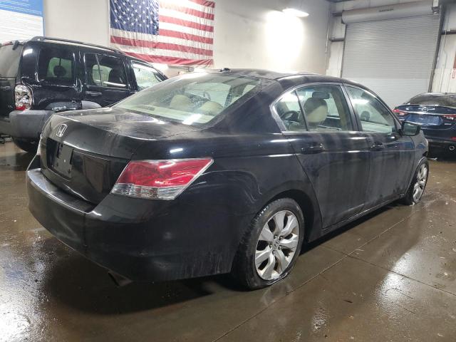 1HGCP26868A076539 - 2008 HONDA ACCORD EXL BLACK photo 3