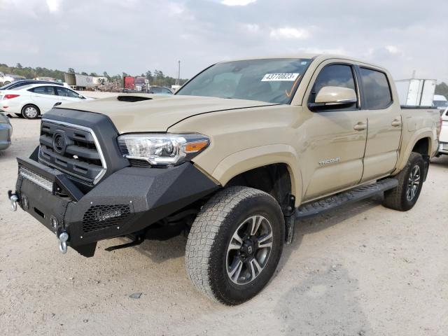 5TFAZ5CN2JX060918 - 2018 TOYOTA TACOMA DOUBLE CAB 棕色 照片 1