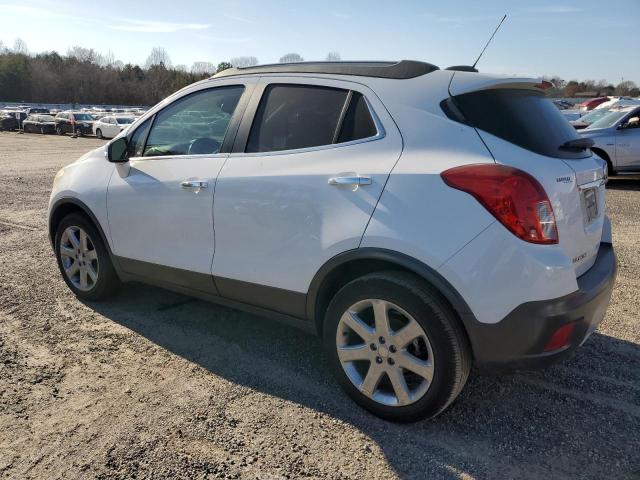 KL4CJCSB1GB752972 - 2016 BUICK ENCORE WHITE photo 2