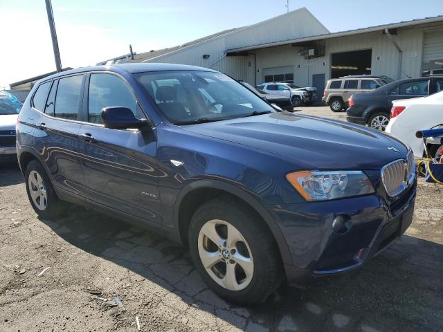 5UXWX5C58CL721842 - 2012 BMW X3 XDRIVE28I BLUE photo 4