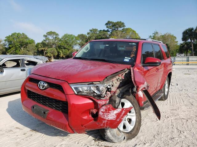 JTEBU5JR8G5405992 - 2016 TOYOTA 4RUNNER SR5/SR5 PREMIUM RED photo 1