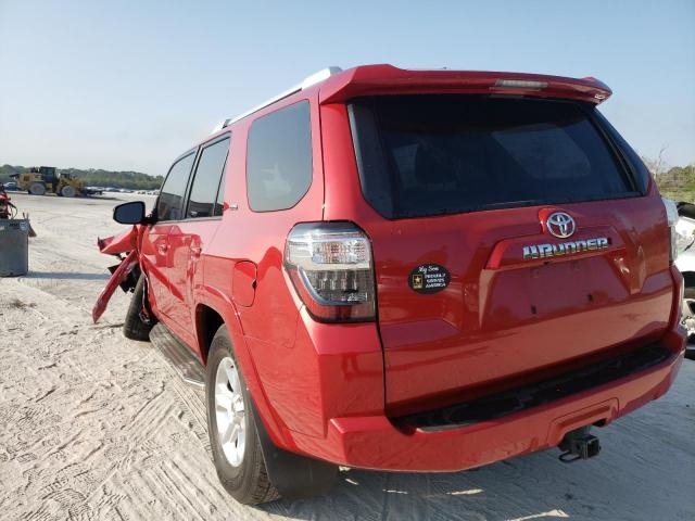 JTEBU5JR8G5405992 - 2016 TOYOTA 4RUNNER SR5/SR5 PREMIUM 红色 照片 2