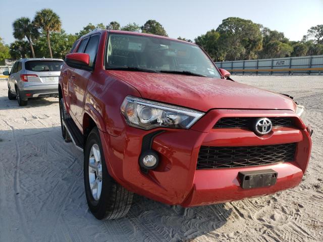 JTEBU5JR8G5405992 - 2016 TOYOTA 4RUNNER SR5/SR5 PREMIUM RED photo 4