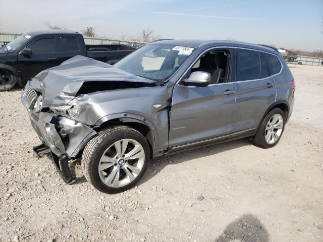 5UXWX7C51DL978712 - 2013 BMW X3 XDRIVE35I GRAY photo 1