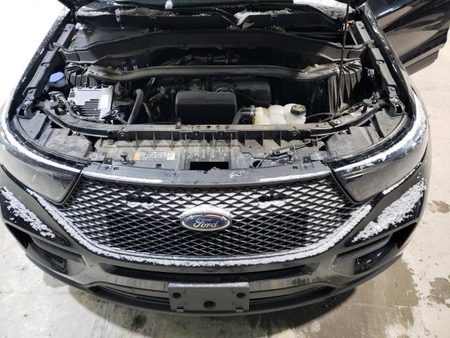 1FM5K8AB1MGC31805 - 2021 FORD EXPLORER POLICE INTERCEPTOR 黑色 照片 12