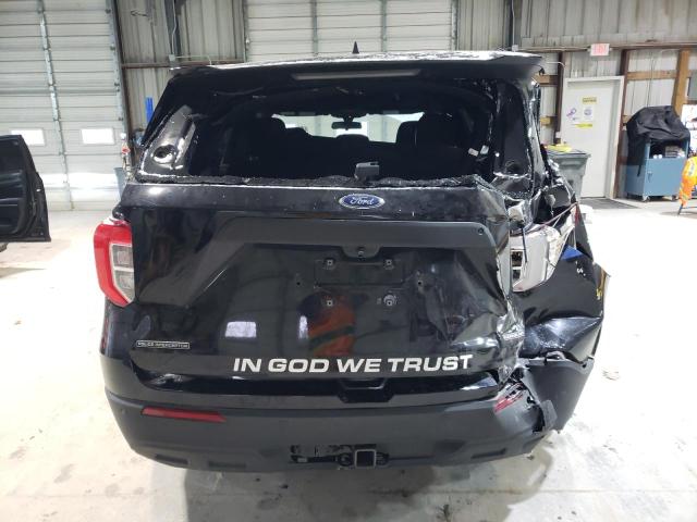 1FM5K8AB1MGC31805 - 2021 FORD EXPLORER POLICE INTERCEPTOR 黑色 照片 6
