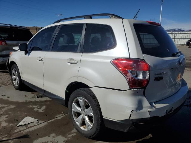 JF2SJABC0FH439746 - 2015 SUBARU FORESTER 2.5I WHITE photo 2