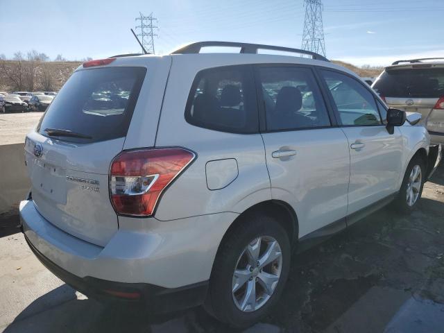 JF2SJABC0FH439746 - 2015 SUBARU FORESTER 2.5I WHITE photo 3