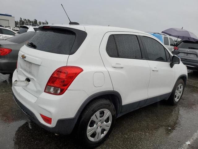 KL7CJKSB7HB047950 - 2017 CHEVROLET TRAX LS WHITE photo 3