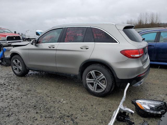 WDC0G4KB1KV157053 - 2019 MERCEDES-BENZ GLC 300 4MATIC SILVER photo 2