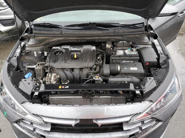 5NPD84LF4KH450693 - 2019 HYUNDAI ELANTRA SEL GRAY photo 11