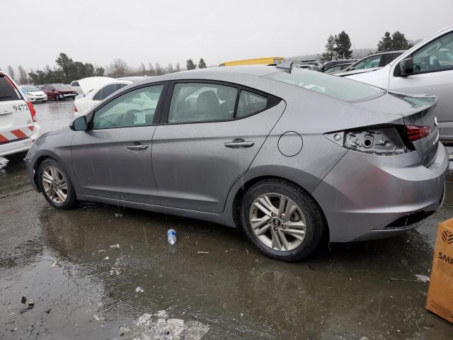 5NPD84LF4KH450693 - 2019 HYUNDAI ELANTRA SEL GRAY photo 2