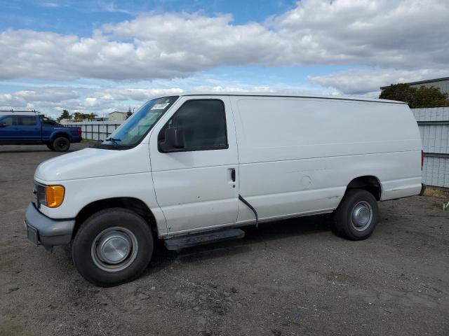 1FTSS34L75HB19701 - 2005 FORD ECONOLINE E350 SUPER DUTY VAN WHITE photo 1