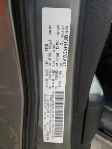 1C4RDJDG7CC110765 - 2012 DODGE DURANGO CREW GRAY photo 14