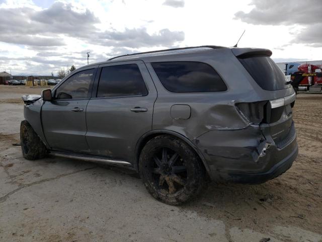 1C4RDJDG7CC110765 - 2012 DODGE DURANGO CREW GRAY photo 2