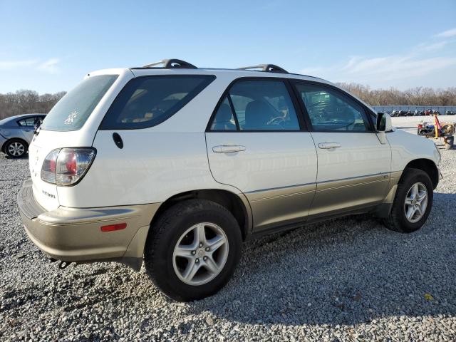 JTJGF10U010111474 - 2001 LEXUS RX 300 WHITE photo 3