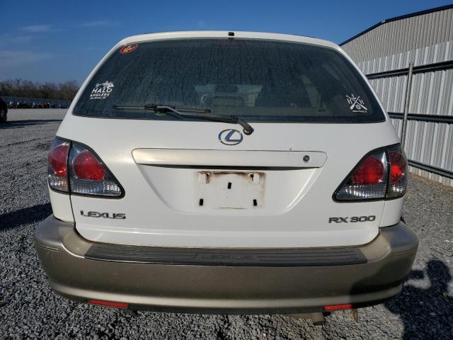 JTJGF10U010111474 - 2001 LEXUS RX 300 WHITE photo 6