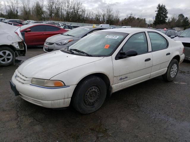 1P3EJ46C7VN534019 - 1997 PLYMOUTH BREEZE WHITE photo 1