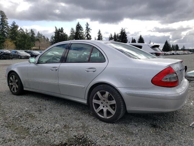 WDBUF56X37B096043 - 2007 MERCEDES-BENZ E 350 SILVER photo 2