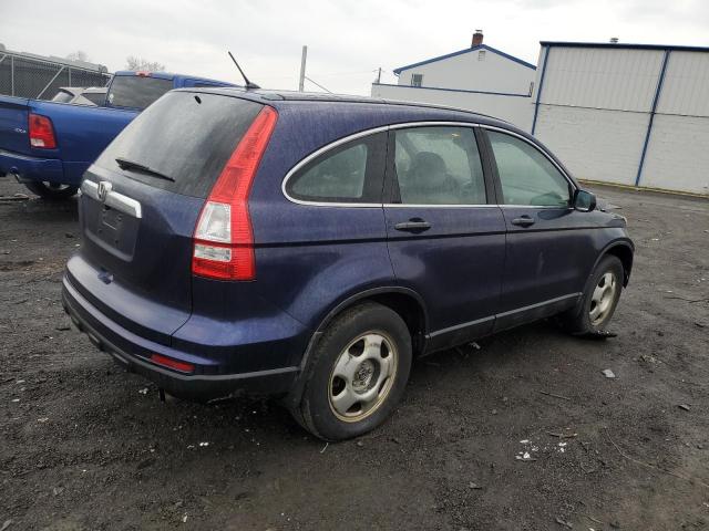 5J6RE3H34BL007747 - 2011 HONDA CR-V LX BLUE photo 3