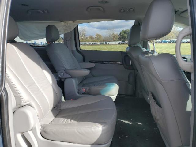 KNDMH4C76E6535395 - 2014 KIA SEDONA EX BLUE photo 11