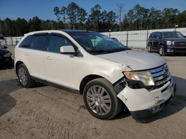 2FMDK49C58BB11696 - 2008 FORD EDGE LIMITED WHITE photo 4