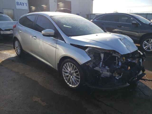 1FADP3N21DL122529 - 2013 FORD FOCUS TITANIUM SILVER photo 4