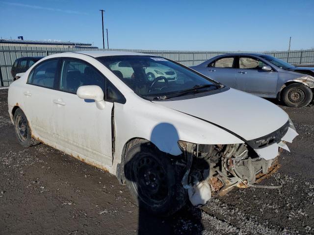 2HGFA16568H114500 - 2008 HONDA CIVIC LX WHITE photo 4