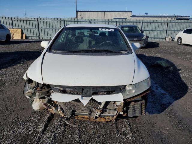 2HGFA16568H114500 - 2008 HONDA CIVIC LX WHITE photo 5