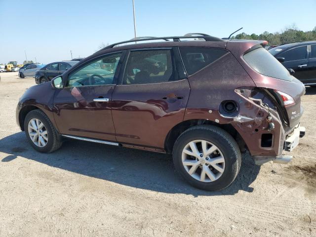 JN8AZ1MUXEW402565 - 2014 NISSAN MURANO S BURGUNDY photo 2