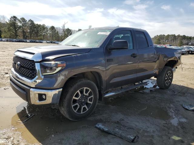 5TFUY5F19MX993602 - 2021 TOYOTA TUNDRA DOUBLE CAB SR/SR5 GRAY photo 1