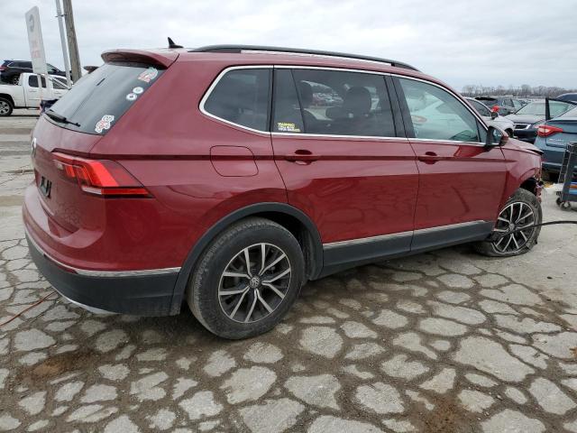 3VV3B7AX0MM142820 - 2021 VOLKSWAGEN TIGUAN SE RED photo 3