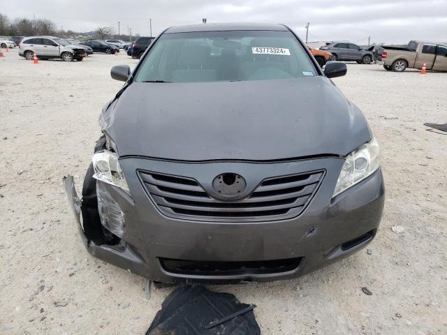 4T4BE46K39R119596 - 2009 TOYOTA CAMRY BASE GRAY photo 5