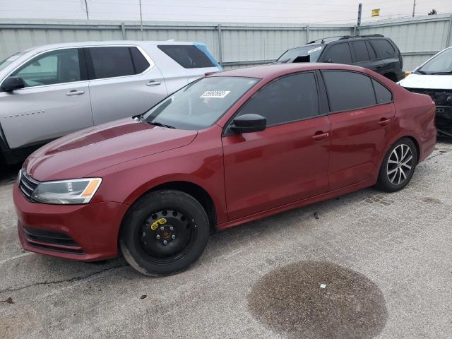 3VWD67AJ5GM266375 - 2016 VOLKSWAGEN JETTA SE RED photo 1