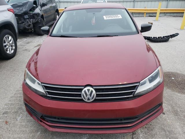 3VWD67AJ5GM266375 - 2016 VOLKSWAGEN JETTA SE RED photo 5