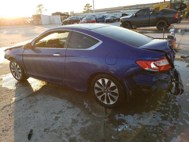 1HGCT1B73EA011694 - 2014 HONDA ACCORD EX BLUE photo 2