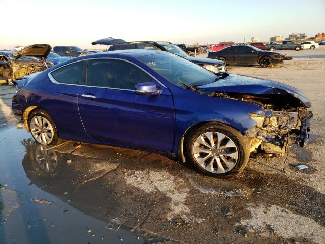 1HGCT1B73EA011694 - 2014 HONDA ACCORD EX BLUE photo 4