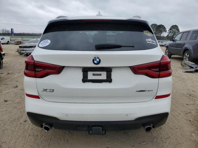 5UXTY5C07L9B17803 - 2020 BMW X3 XDRIVE30I WHITE photo 6