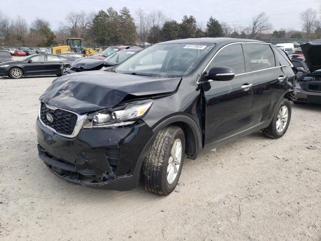 5XYPG4A39KG585880 - 2019 KIA SORENTO L BLACK photo 1