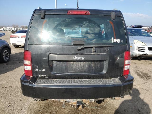 1J4PN2GK9BW568504 - 2011 JEEP LIBERTY SPORT BLACK photo 6