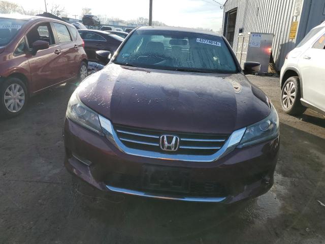 1HGCR2F59DA276244 - 2013 HONDA ACCORD SPORT BURGUNDY photo 5