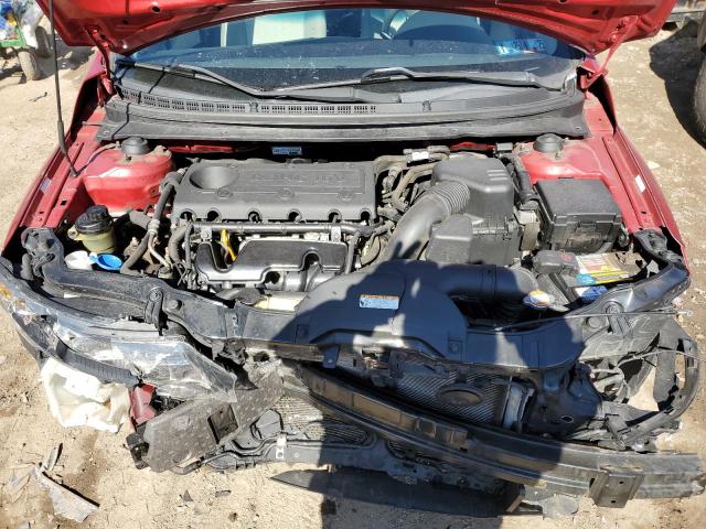 KNAFU4A27A5046853 - 2010 KIA FORTE EX RED photo 11