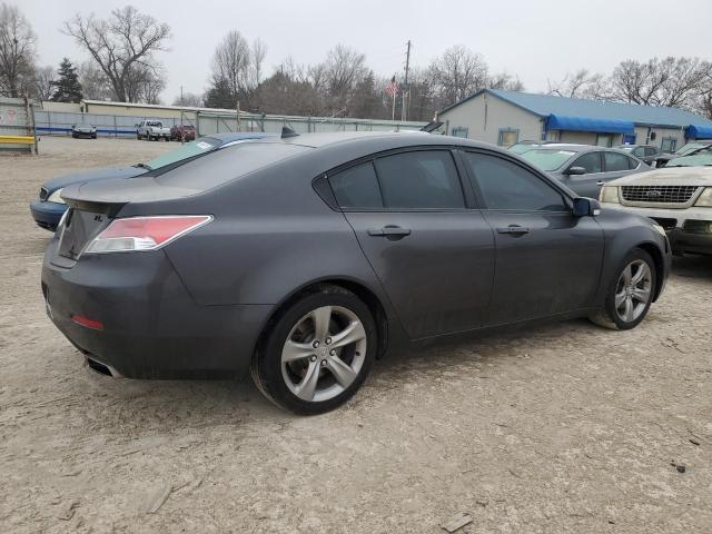 19UUA9F59DA002580 - 2013 ACURA TL TECH GRAY photo 3