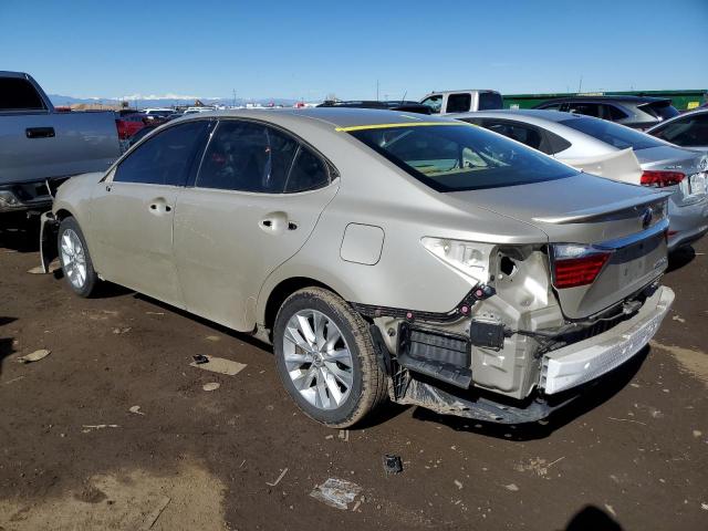 JTHBW1GG1D2037096 - 2013 LEXUS ES 300H GOLD photo 2