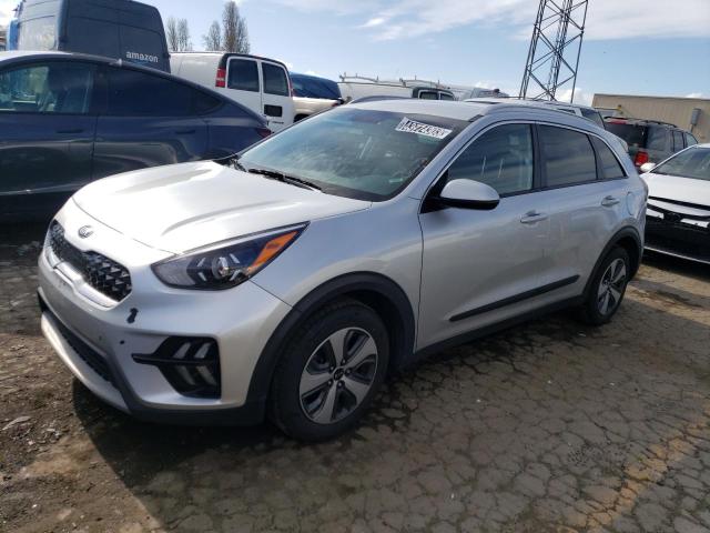 KNDCB3LC3L5361308 - 2020 KIA NIRO LX SILVER photo 1