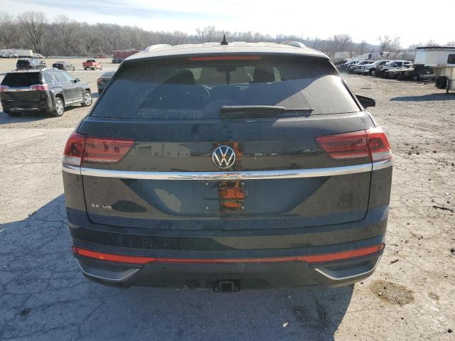 1V2WE2CA4PC211060 - 2023 VOLKSWAGEN ATLAS CROS SE Czarny zdjęcie 6