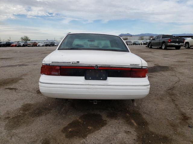 2MELM74W9VX739464 - 1997 MERCURY GRAND MARQ GS WHITE photo 6