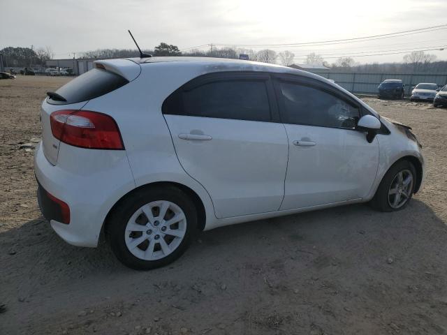 KNADM5A30G6648518 - 2016 KIA RIO LX WHITE photo 3